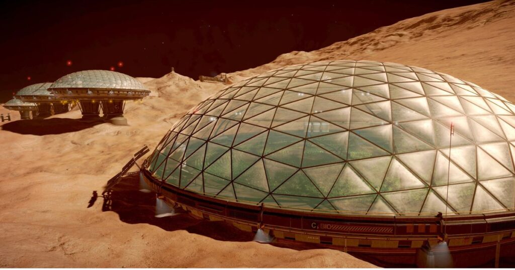 Biodomes and Life on Other Planets
