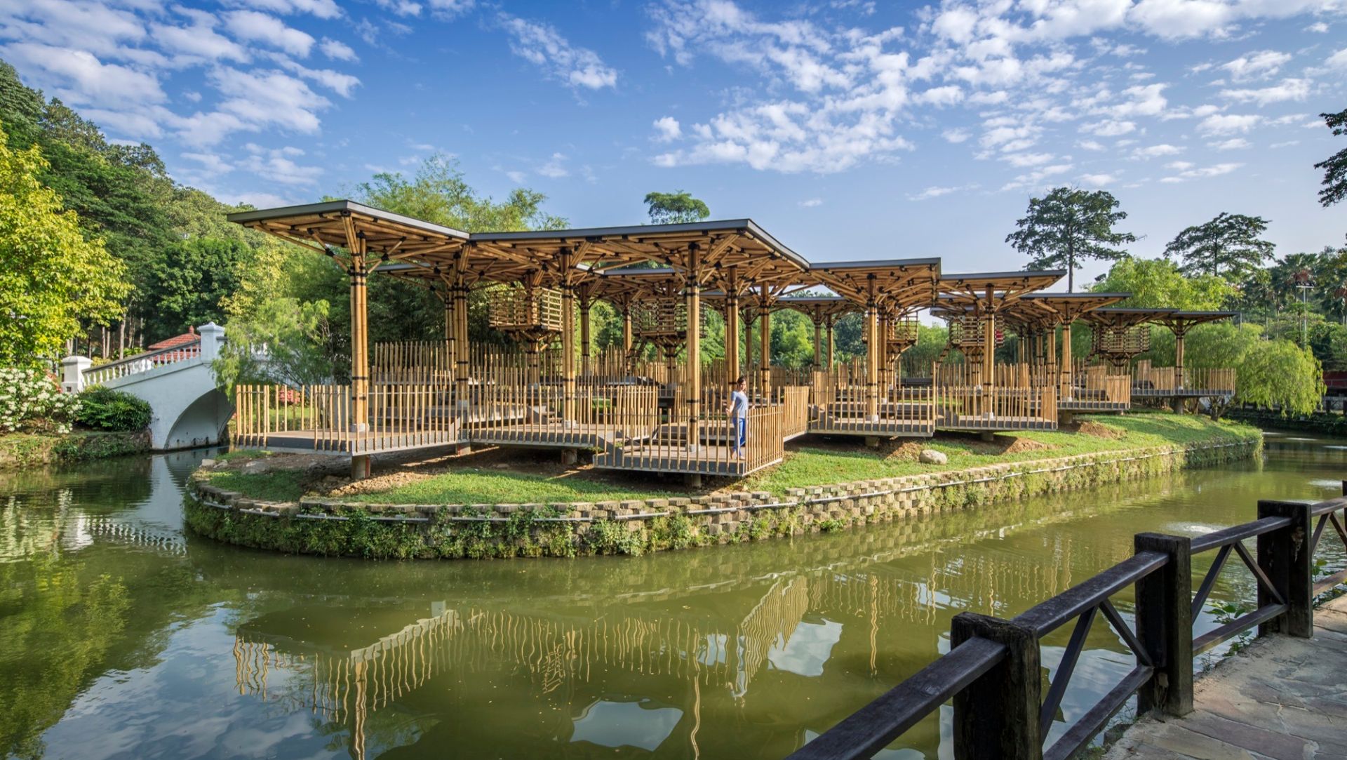 bamboo playhouse